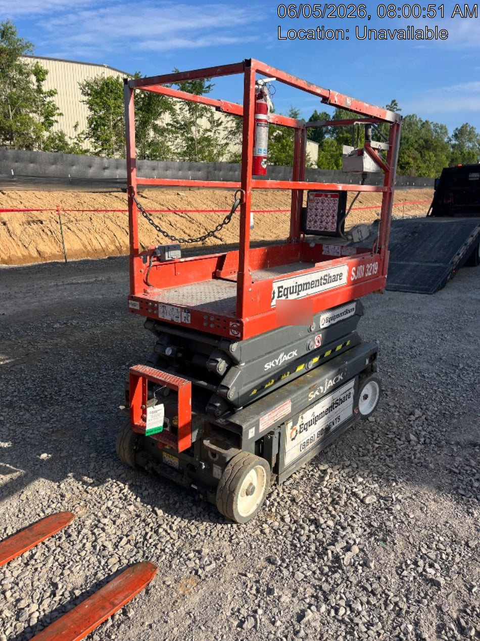 2019 Skyjack SJIII-3219 Standard Options, Trojan Batteries