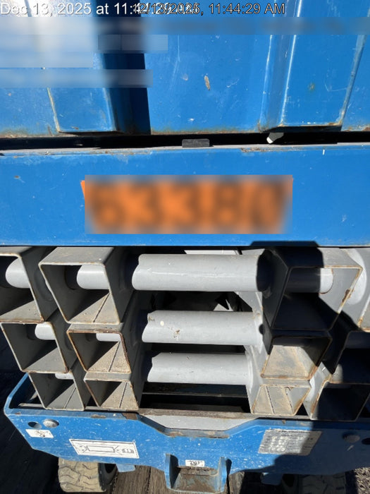 2020 Genie GS-1930 Solid Non Marking Tires, Beacon, Folding rails with half height swing gate