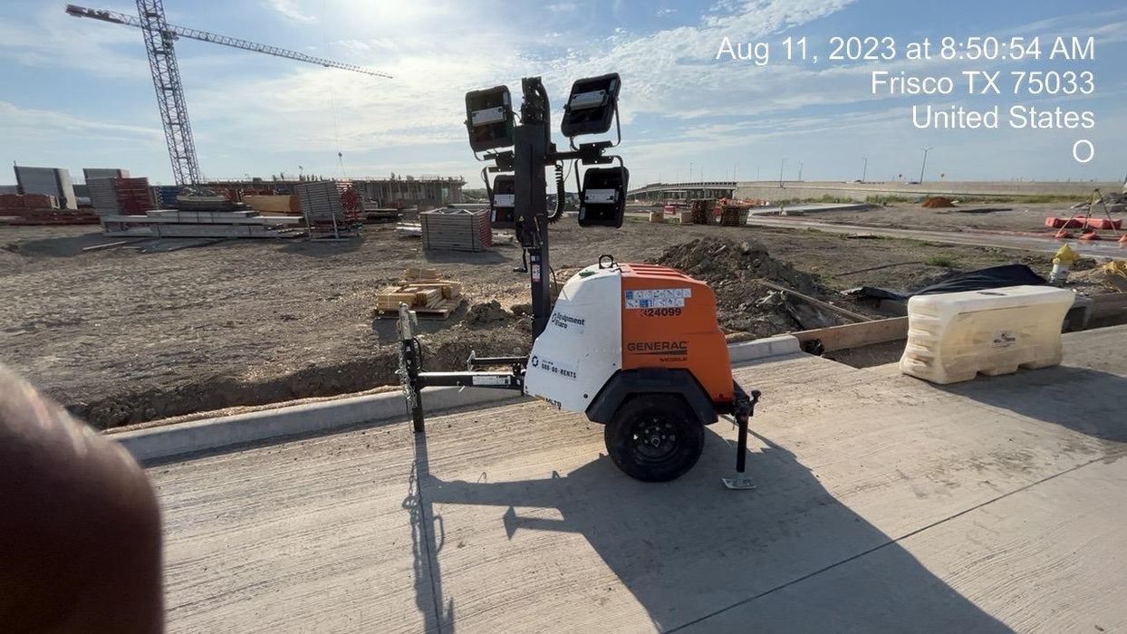 2023 Generac MLT2 Diesel, Flex Switch 120V Input, Powerzone Controller, (4) 320W LED Lights, 4kW Generator, 39.9 Gal Fuel Tank, 2" Ball, T3