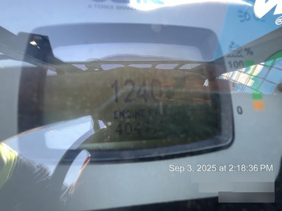 2018 Genie GTH-1056 Genie GTH-1056 w/Open ROPS, Foam Filled Tires, Work Light/Beacon, 60" Carriage and Forks