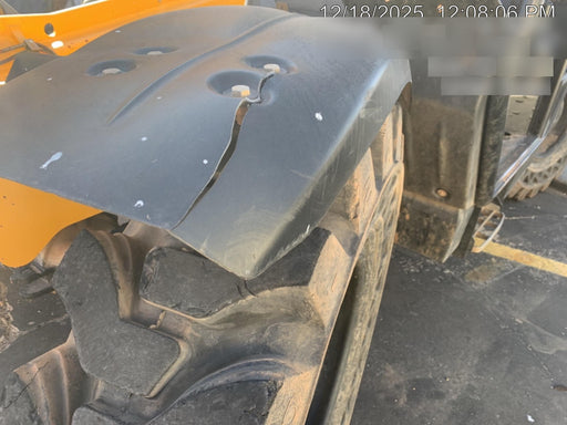 2019 JCB 509-42 74 HP w/Open ROPS, Beacon, Aux Hydraulics, LED Work lights, Solid Tires 66" Carriage/60" Forks