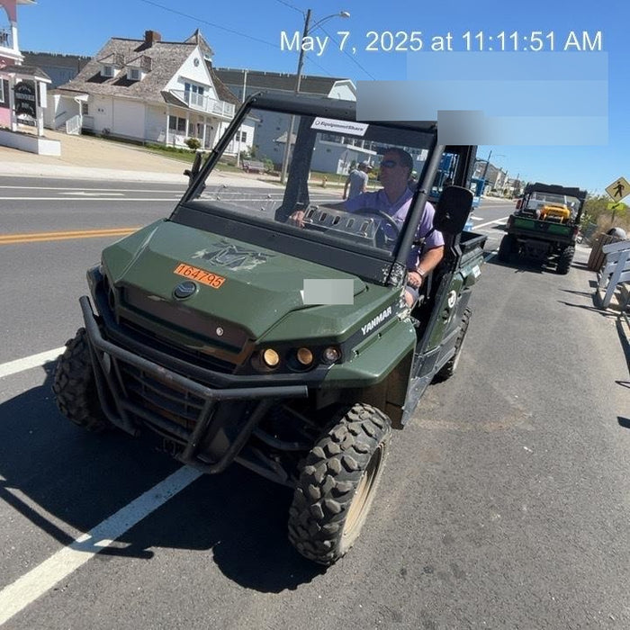 2021 Yanmar YU1000 Canopy, Steel Wheel, Poly WindShield, Beacon, Backup Alarm