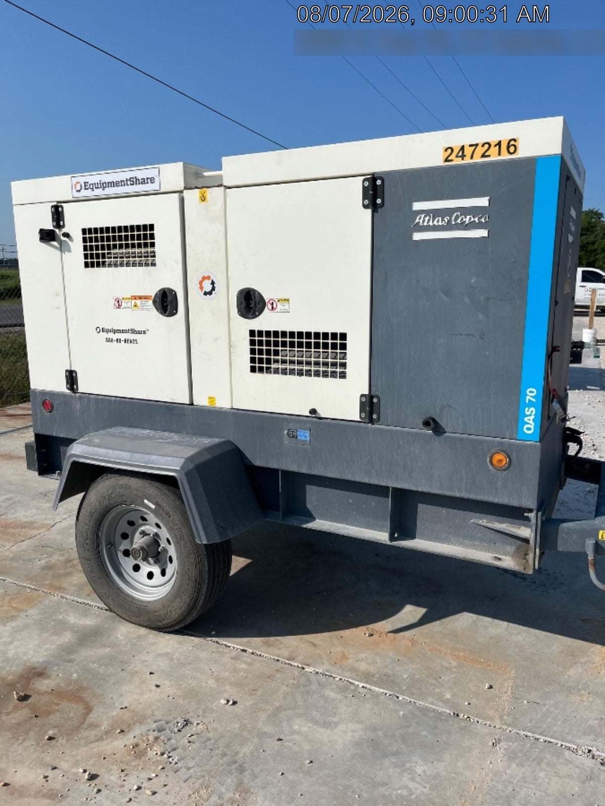 2022 ATLAS COPCO QAS 70