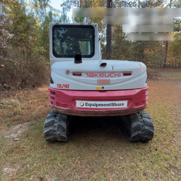 2019 TAKEUCHI TB290