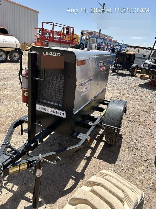 2024 Lincoln Electric LE400 Kubota V1505, Trlr, Cable Rack, Light Kit, ES Decals, T3