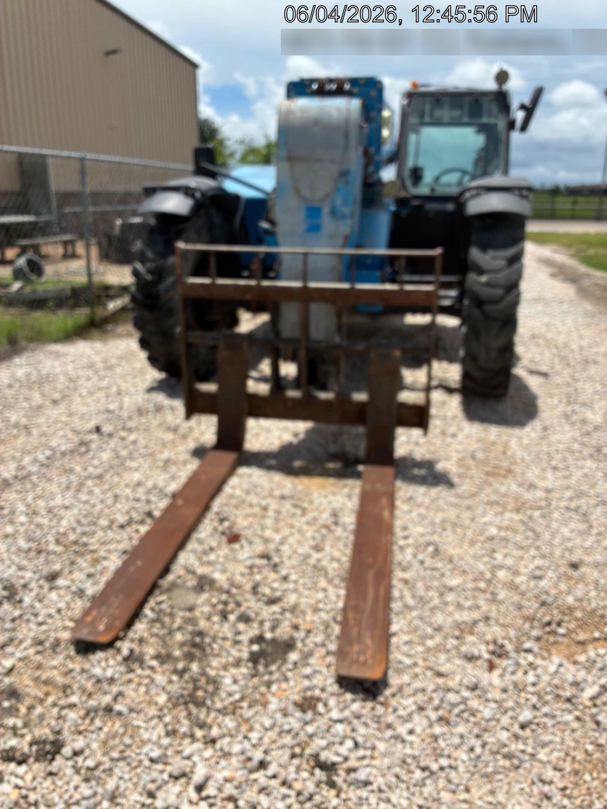 2018 Genie GTH-844 Genie GTH-844 w/Enclosed Cab w/HVAC, Work Lights, Solid Tires, Beacon, 60" Carriage and Forks