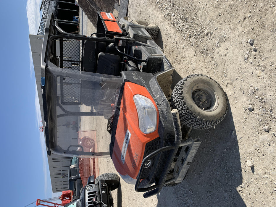 2020 Kubota RTV-X1140W-H 4WD utility cart -LED strobe -Windshield tempered glass -Plastic canopy -Wire harness kit -Backup alarm