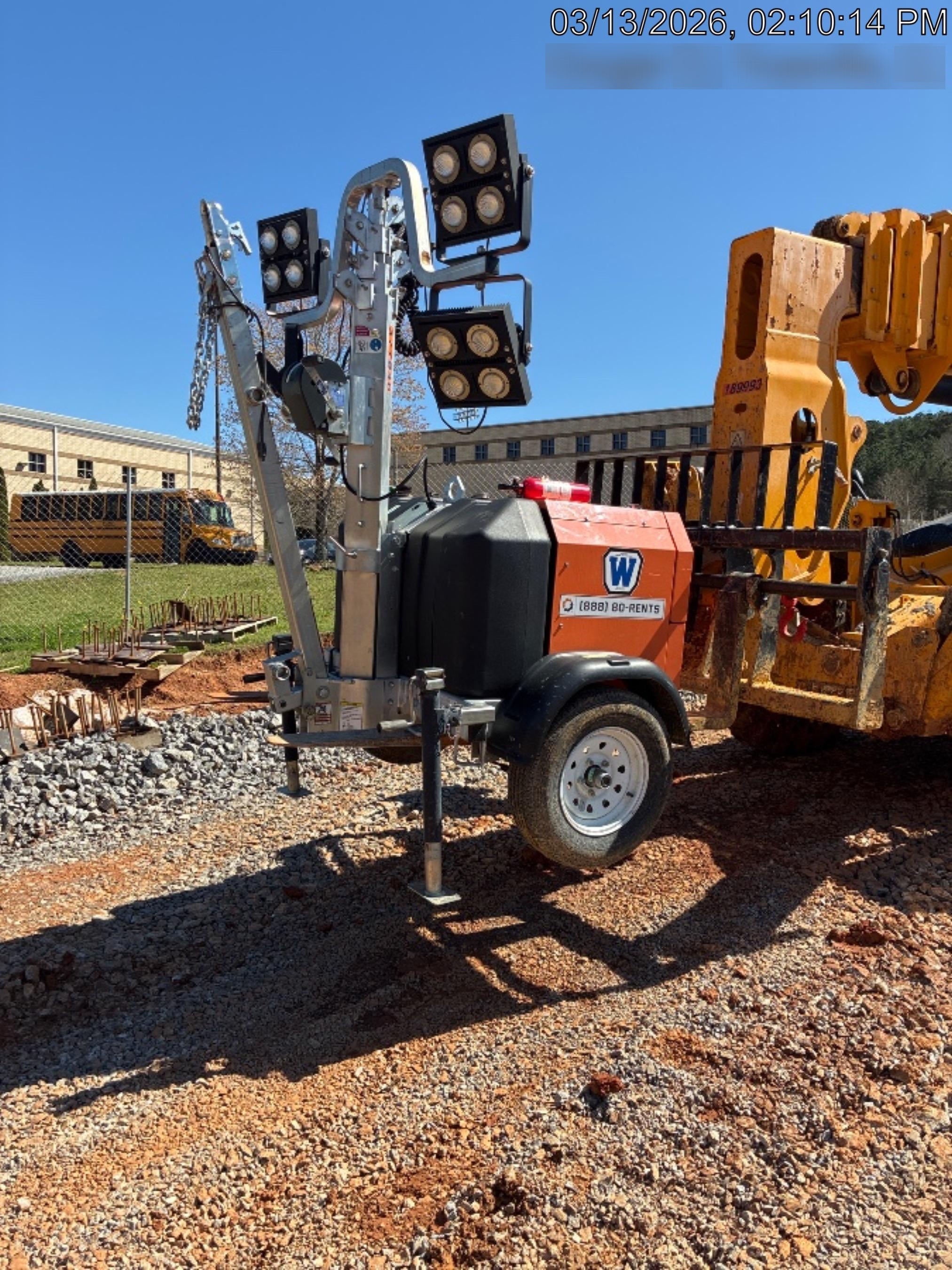 2023 Wanco WLTT-4MM4K Diesel, Deep Sea Controller, Shore Power Plug, Auto Start, (4) 350W LED Floodlights, 4kW Generator, 60 Gal Fuel Tank, 2" Ball, T3