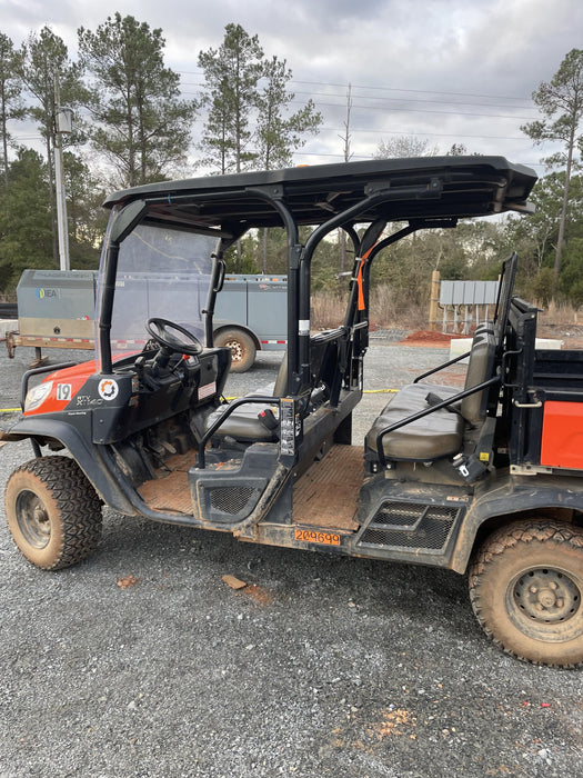 2022 Kubota RTV-X1140W-H Plastic Canopy, Windshield Acrylic Clear, LED Strobe Light, Wire Harness Kit, Back up Alarm