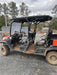 2022 Kubota RTV-X1140W-H Plastic Canopy, Windshield Acrylic Clear, LED Strobe Light, Wire Harness Kit, Back up Alarm