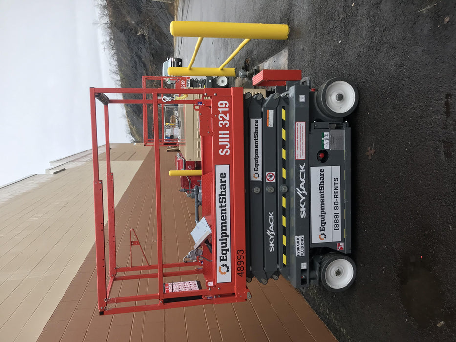 2019 Skyjack SJIII-3219 Standard Options, Trojan Batteries