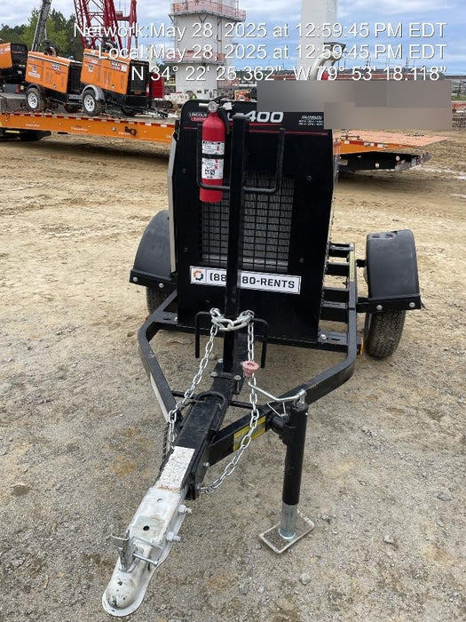 2024 Lincoln Electric LE400 Kubota V1505, Trlr, Cable Rack, Light Kit, ES Decals, T3