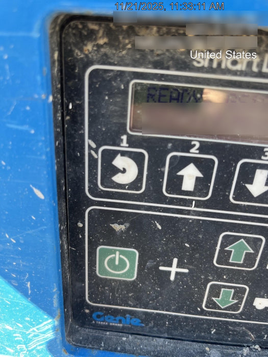 2020 Genie GS-1930 Solid Non Marking Tires, Beacon, Folding rails with half height swing gate, 800W Inverter