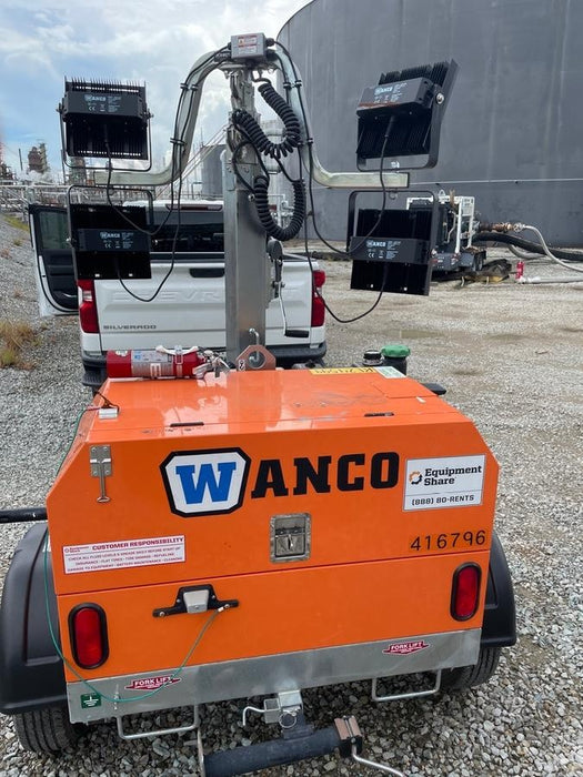 2024 Wanco WLTT-4MM4K Diesel, Deep Sea Controller, Shore Power Plug, Auto Start, (4) 350W LED Floodlights, 4kW Generator, 60 Gal Fuel Tank, 2" Ball, T3