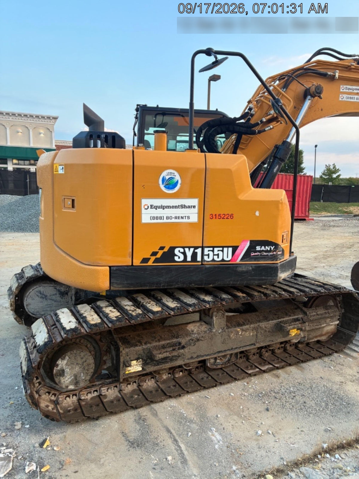 2023 SANY SY155 U