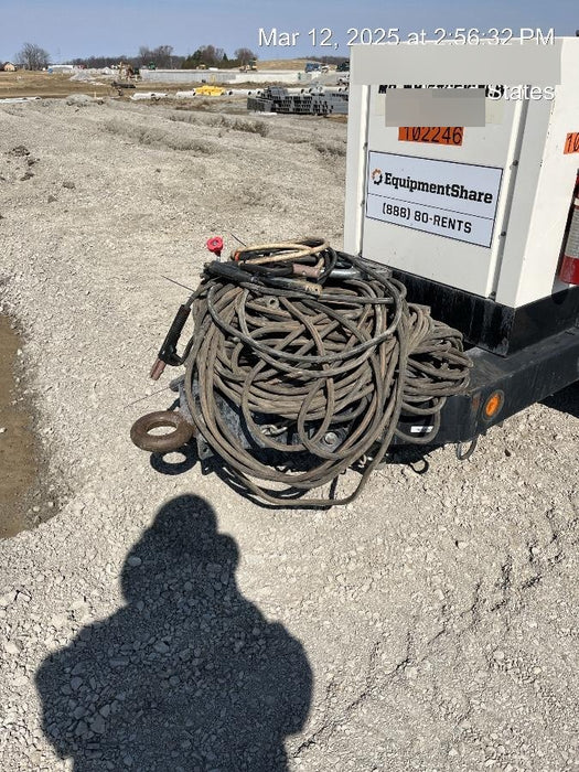 2020 Multiquip DLW400ESA4 400 amp Welder, 14kW, 120/240V, T4F Kubota, Trailer