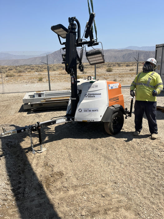 2023 Generac MLT2 Diesel, Flex Switch 120V Input, Powerzone Controller, (4) 320W LED Lights, 4kW Generator, 39.9 Gal Fuel Tank, 2" Ball, T3