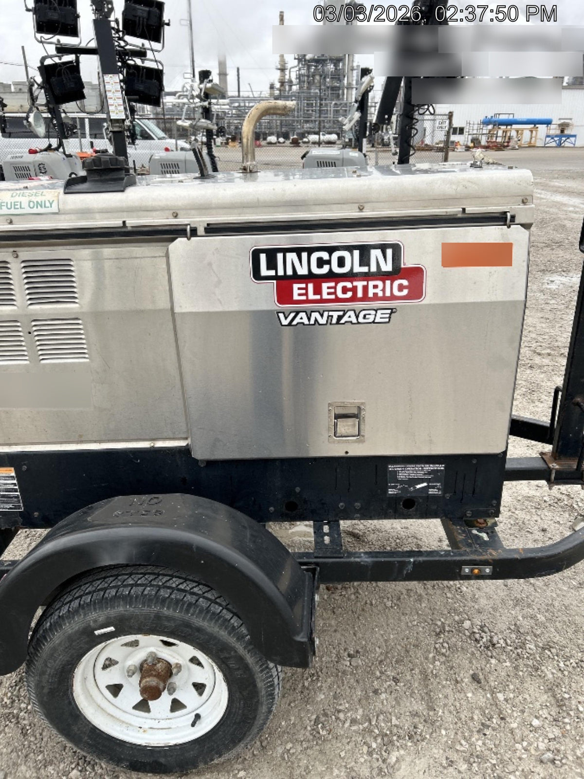 2019 LINCOLN ELECTRIC Vantage 322