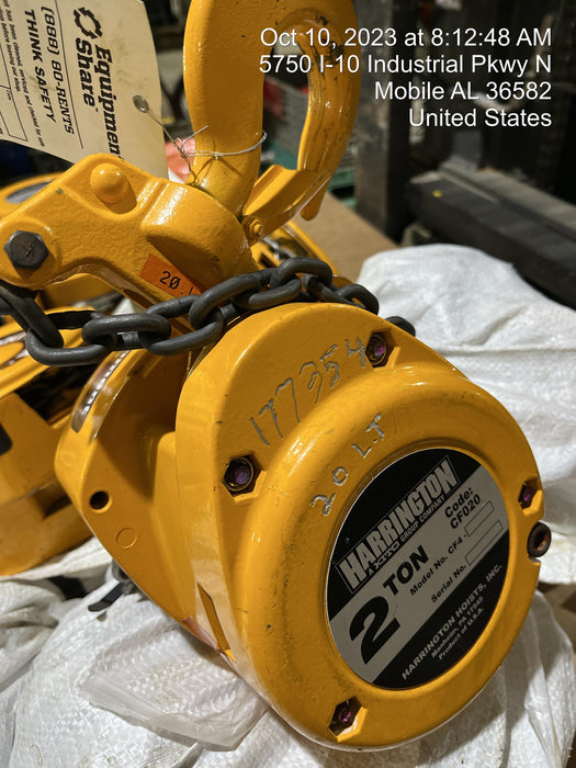 2021 HARRINGTON CF020-20