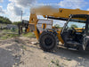 2019 JCB 510-56 JCB 510-56 Telehandler 74 HP w/CAB/HVAC, Beacon, Worklights, Aux Hydraulics, Solid Tires, 72" Carriage/Forks