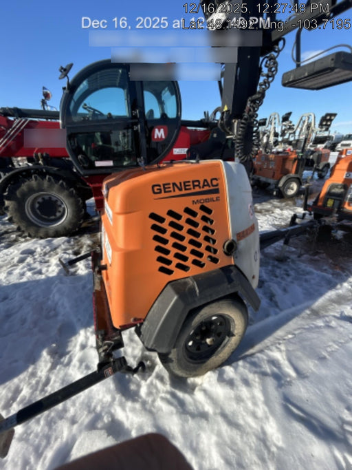 2023 Generac MLT2 Diesel, Flex Switch 120V Input, Powerzone Controller, (4) 320W LED Lights, 4kW Generator, 39.9 Gal Fuel Tank, 2" Ball, T3