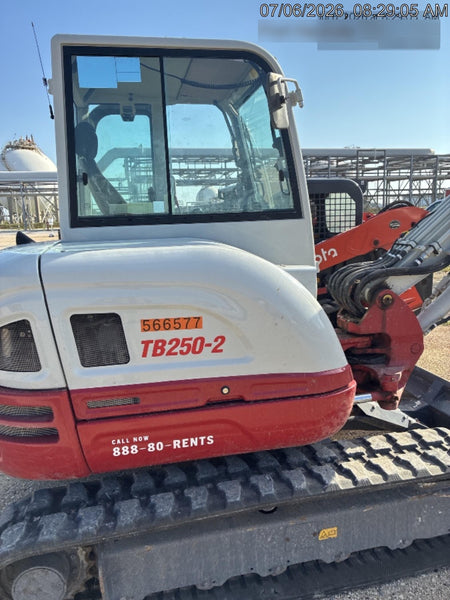 2025 TAKEUCHI TB250-2CR