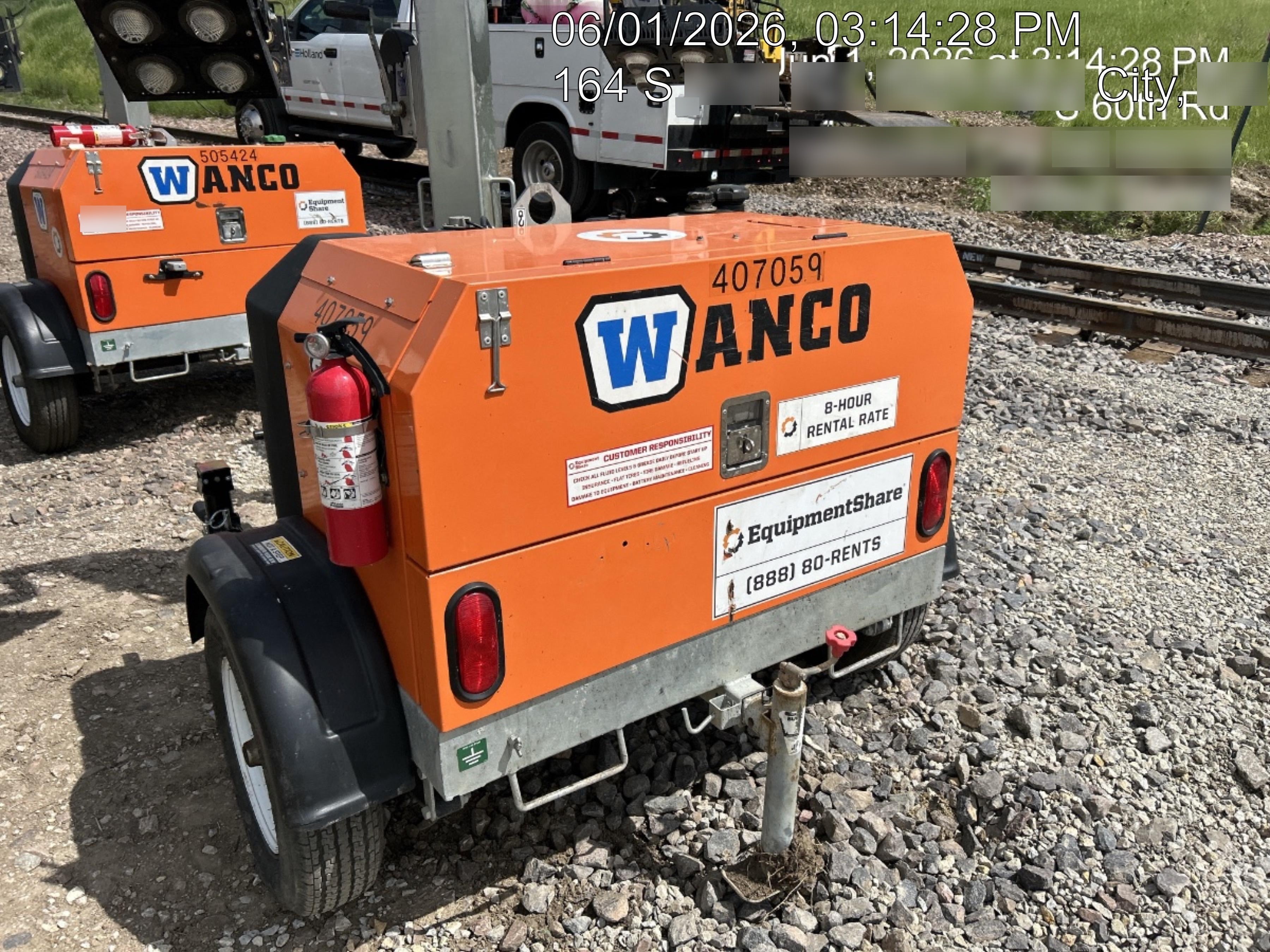 2024 Wanco WLTT-4MM4K Diesel, Deep Sea Controller, Shore Power Plug, Auto Start, (4) 350W LED Floodlights, 4kW Generator, 60 Gal Fuel Tank, 2" Ball, T3