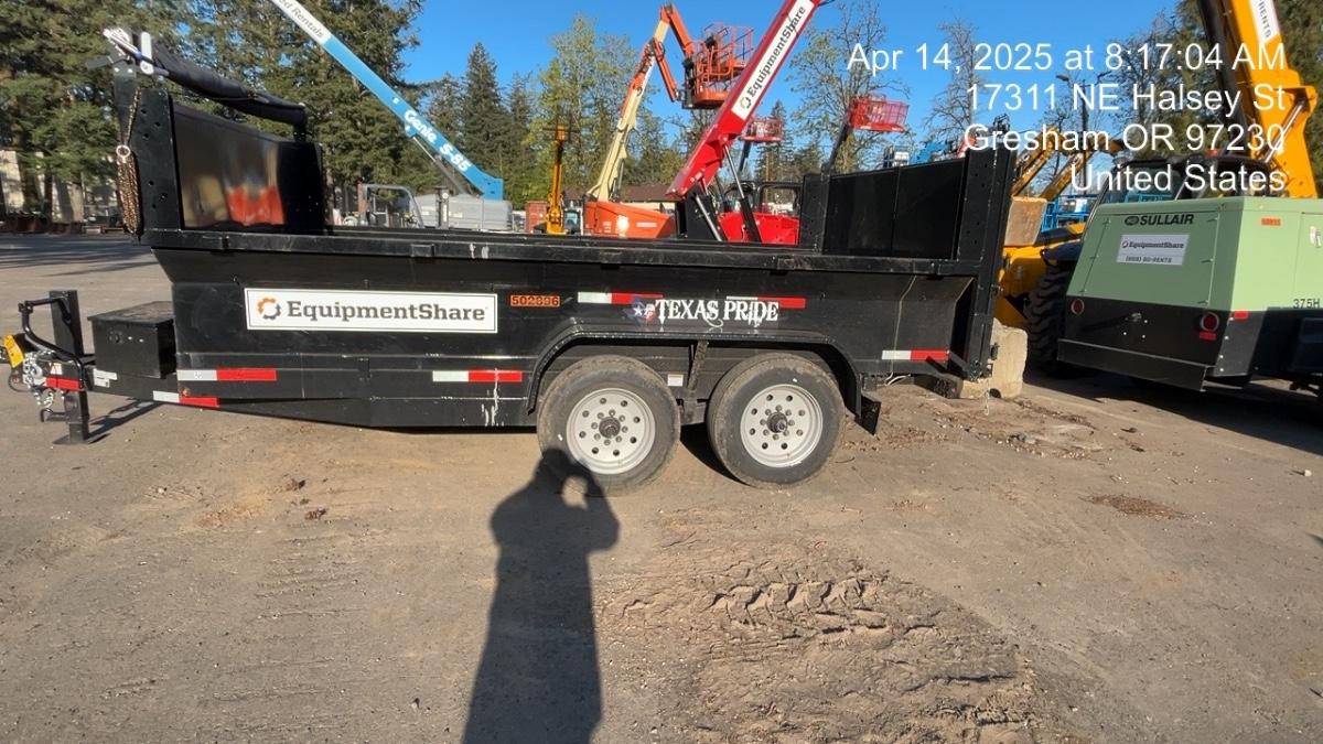 2025 TEXAS PRIDE TRAILERS DT714416KBP