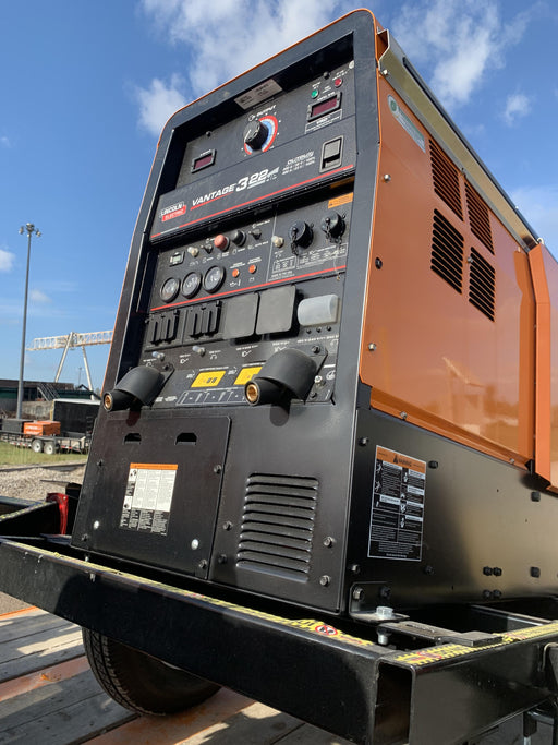 2021 Lincoln Electric Vantage 322 Vantage 322 Ready Pak 3 w/ Decals, ORANGE (includes trailer, cable rack, fender light kit) NO Telematics