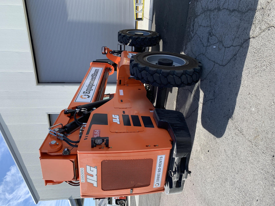 2020 Skytrak 8042 Cab/Heat/Air, Solid Tires, Work Lights, Beacon, Aux Hydraulics, Back up Alarm, Lifting Eye, ES Decals