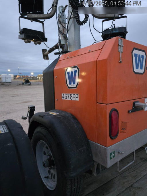 2024 Wanco WLTT-4MM4K Diesel, Deep Sea Controller, Shore Power Plug, Auto Start, (4) 350W LED Floodlights, 4kW Generator, 60 Gal Fuel Tank, 2" Ball, T3