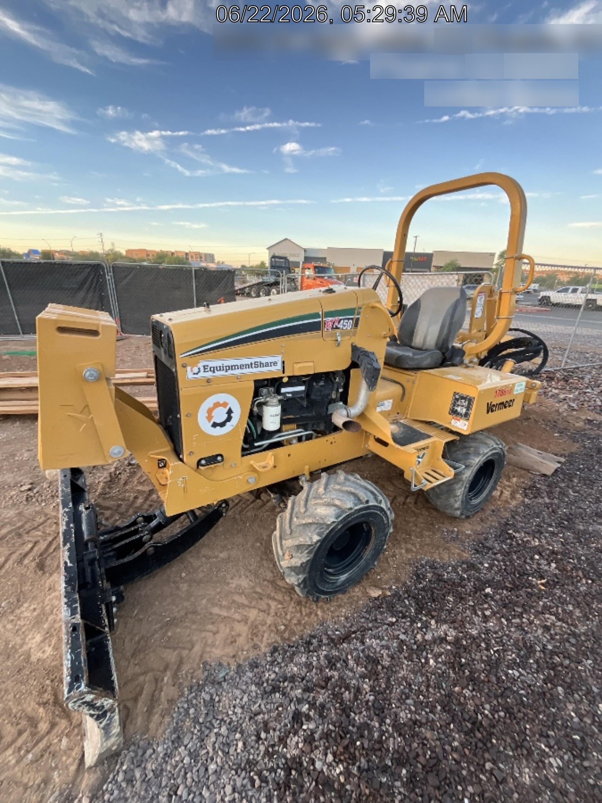 2021 VERMEER RTX450