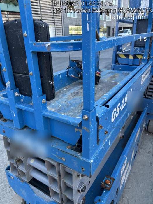 2019 Genie GS-1930 Fixed rails with chain Entry