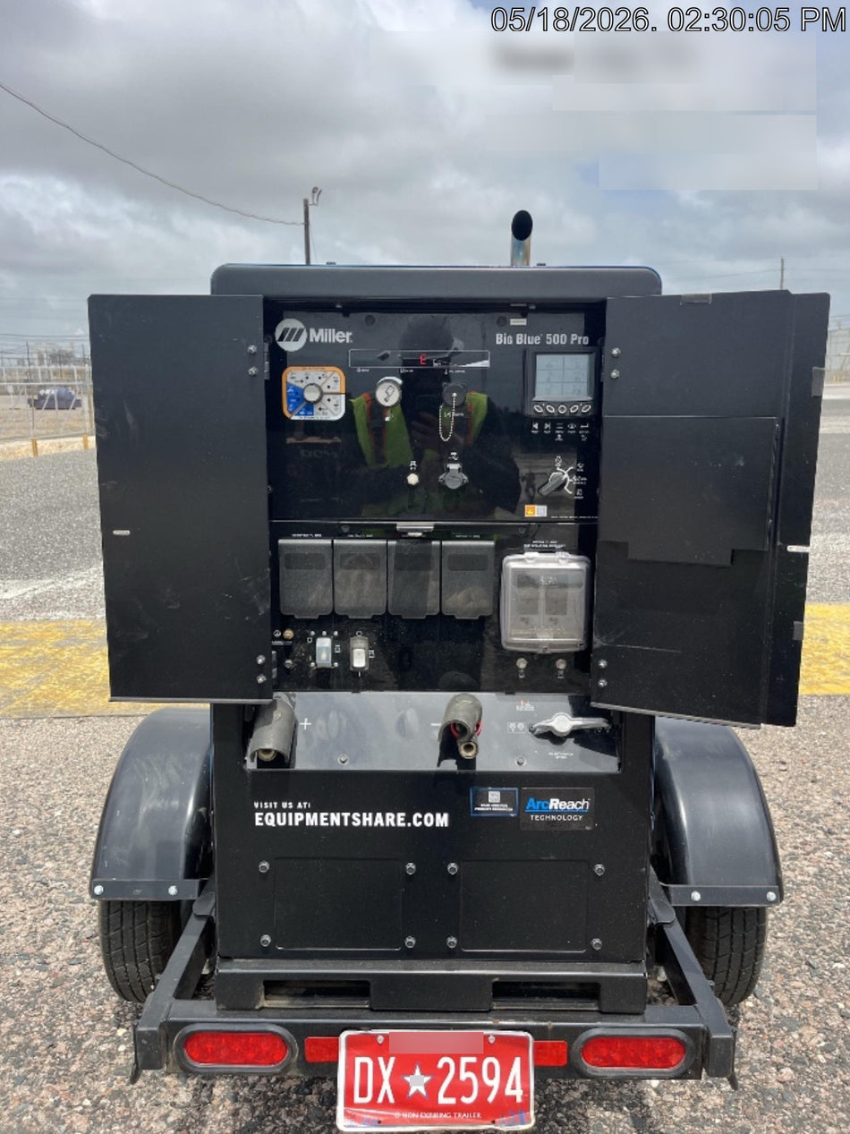 2025 MILLER ELECTRIC BIG BLUE 500