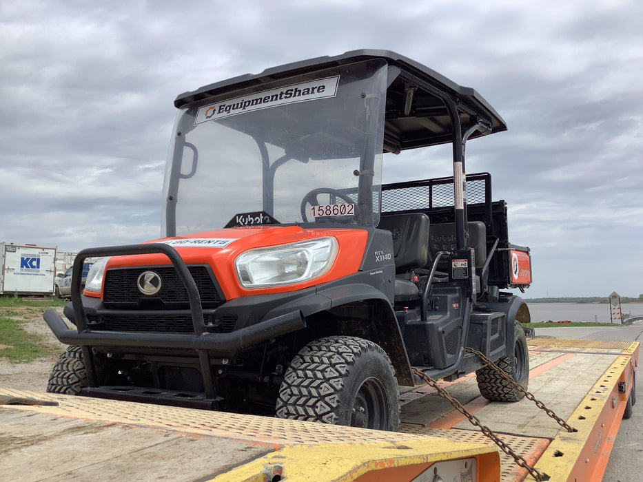 2021 Kubota RTV-X1140W-H Plastic Canopy, Windshield Acrylic Clear, LED Strobe Light, Wire Harness Kit, Back up Alarm