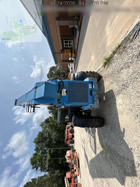 2018 Genie GTH-1056 Genie GTH-1056 w/Open ROPS, Solid Tires, Work Light/Beacon, 60" Carriage and Forks