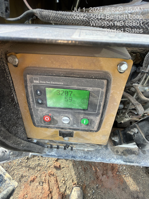 2022 Allmand NLV3GR (4) LED Light Fixture 350W, 23' Vertical Mast, 3kW Prime, Towable, ES Decals, T3