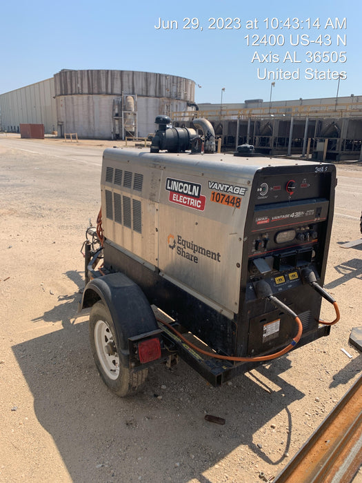 2020 Lincoln Electric Vantage 435 Ready Pak 3