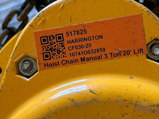 2025 HARRINGTON CF030-20