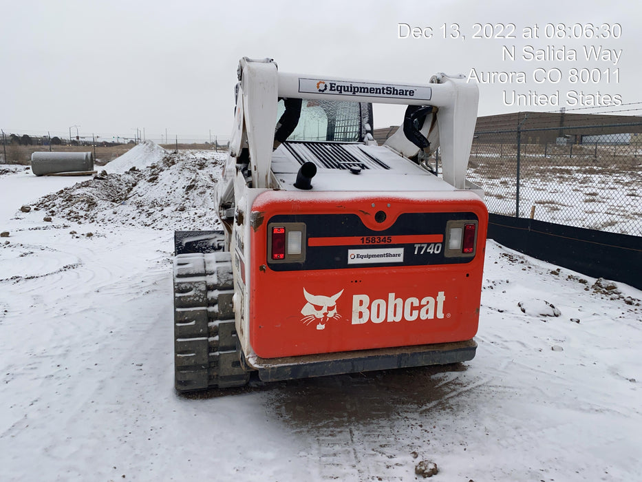 2022 Bobcat T770 92hp Doosan Diesel, Cab/Heat/Air, Rubber Tracks, Manual QC