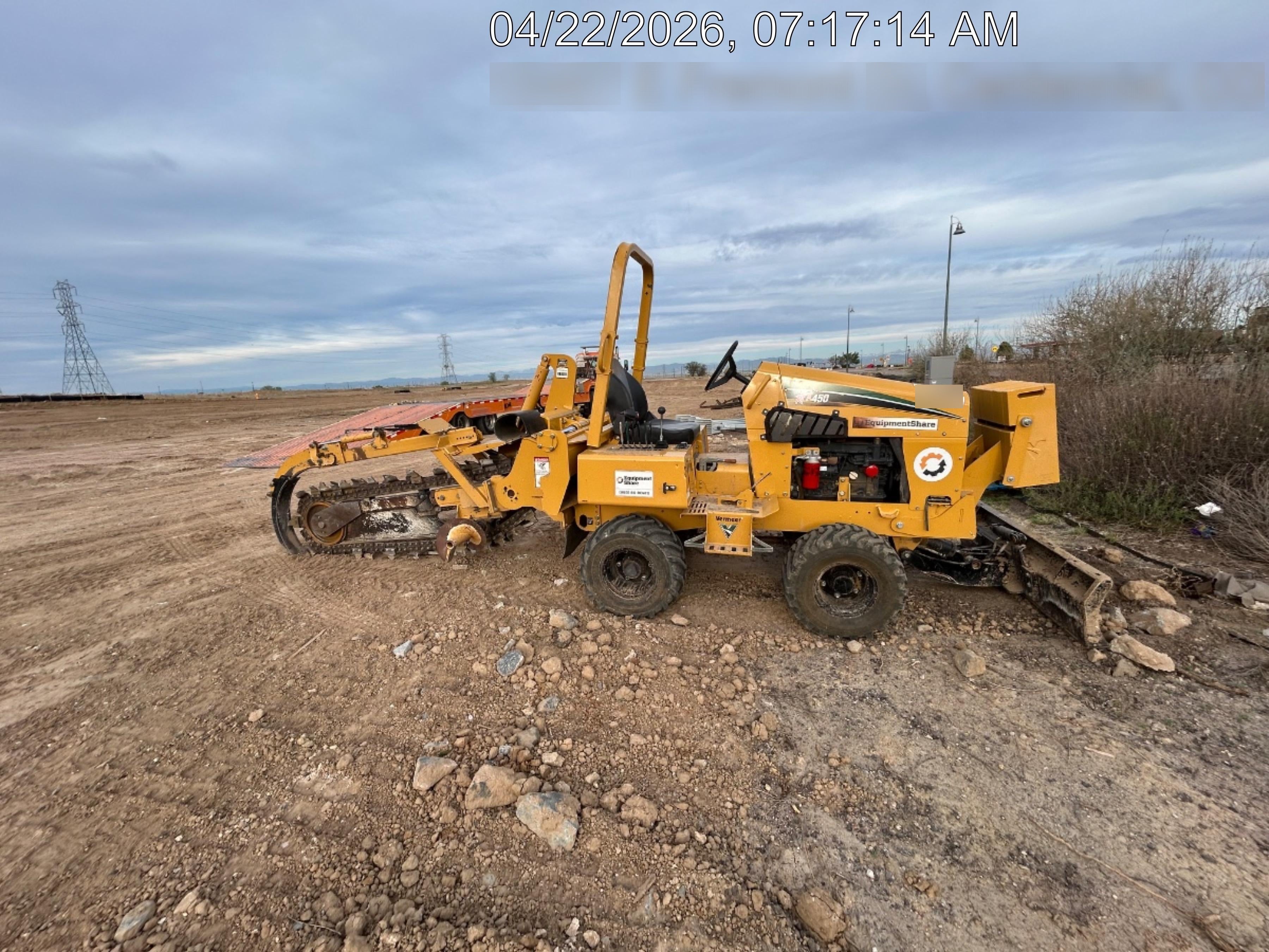 2019 VERMEER RTX450