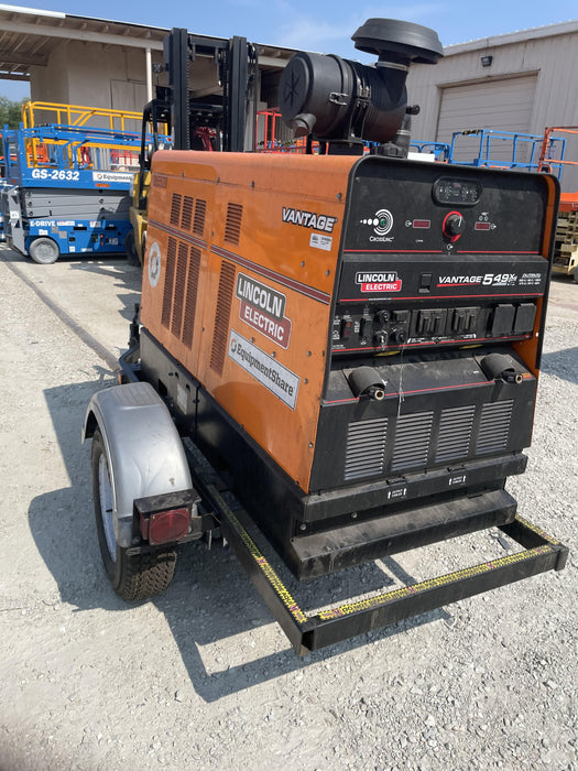 2022 Lincoln Electric Vantage 549X Crosslink Technology, Trailer Mounted, ES Decals, T3
