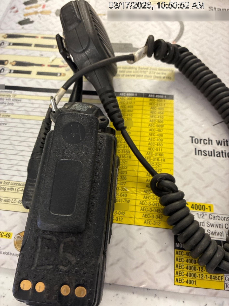 2021 MOTOROLA XPR3300E