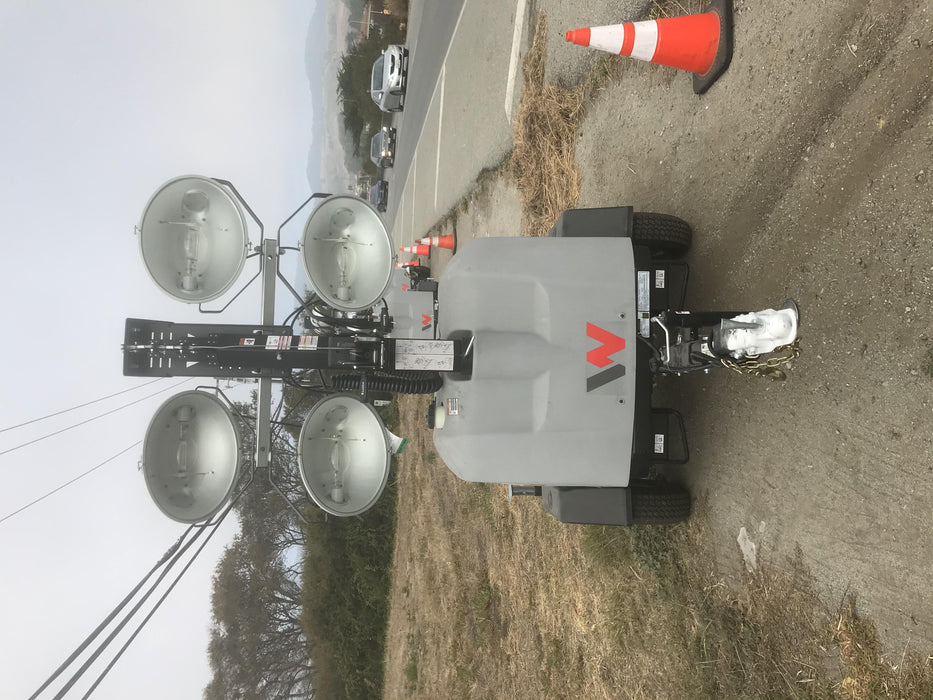 2019 Wacker Neuson LTV6L-MH Wacker Neuson LTV6L Mobile Light Tower w/Fuel Level Sensor Installed
