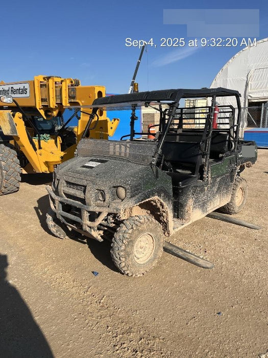 2019 Kawasaki Mule PRO-DXT Standard Options, Backup Alarm, Beacon, Plastic Hard Top, Poly Windshield, Horn Kit