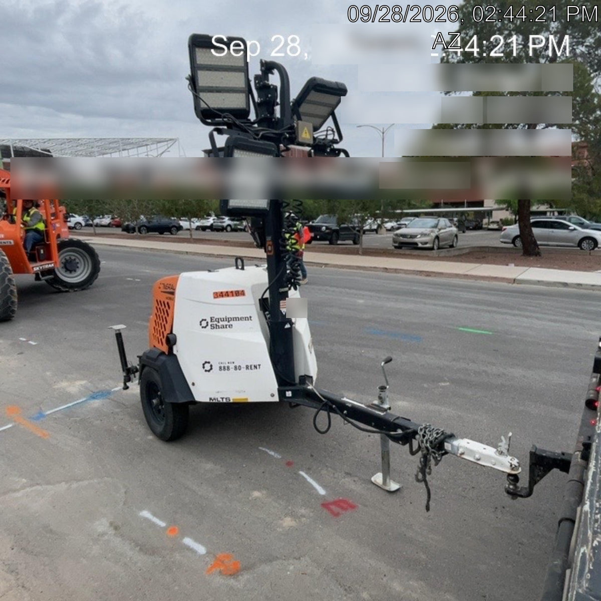 2023 Generac MLT2 Diesel, Flex Switch 120V Input, Powerzone Controller, (4) 320W LED Lights, 4kW Generator, 39.9 Gal Fuel Tank, 2" Ball, T3