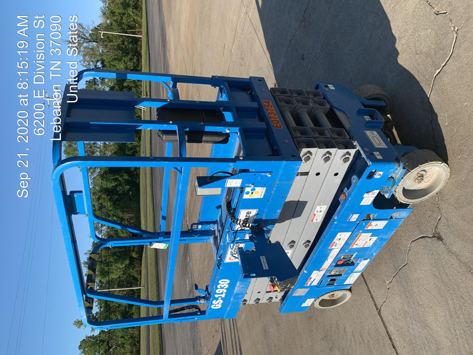 2020 Genie GS-1930 Fixed rails with chain entry gate - Pre A92.20