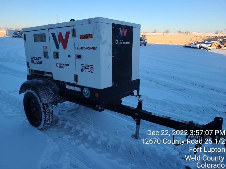 2022 WACKER NEUSON G25