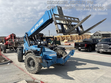 2017 Genie GTH-1056 Genie GTH1056, Solid Tires, 60" carriage, Light Kit, Open ROPS