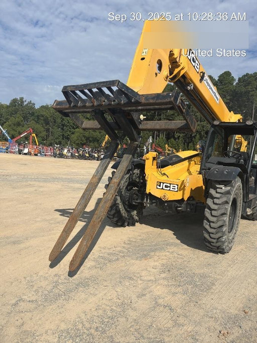 2020 JCB 509-42 Canopy, Solid Tires, Work Lights, Beacon, Aux Hydraulics, Back up Alarm, Lifting Eye, ES Decals